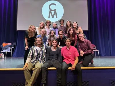 The Crazy Monkeys post-performance photo