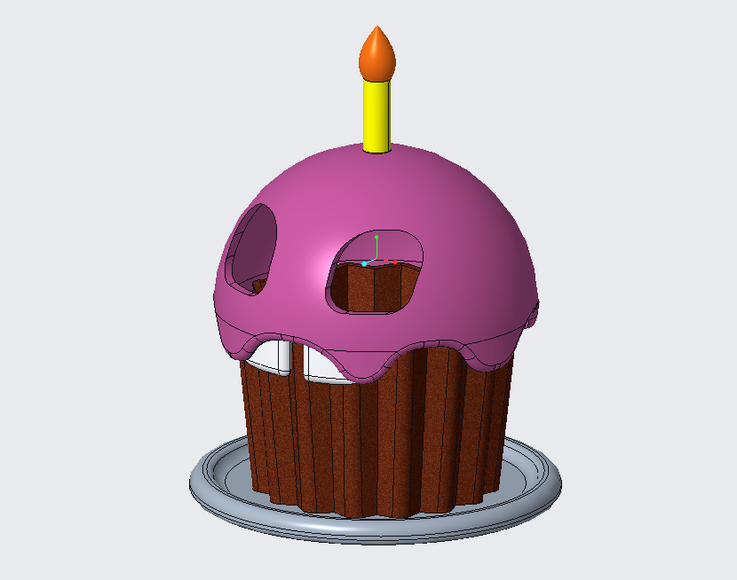 Mr. Cupcake Mechatronic Toy Prototype
